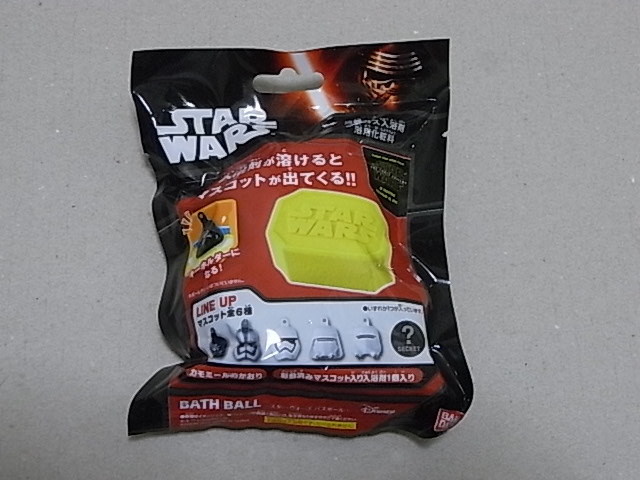 今 人気の映画 スターウォーズ の面白い入浴剤を見付けた どんなモノだか 買ってみた